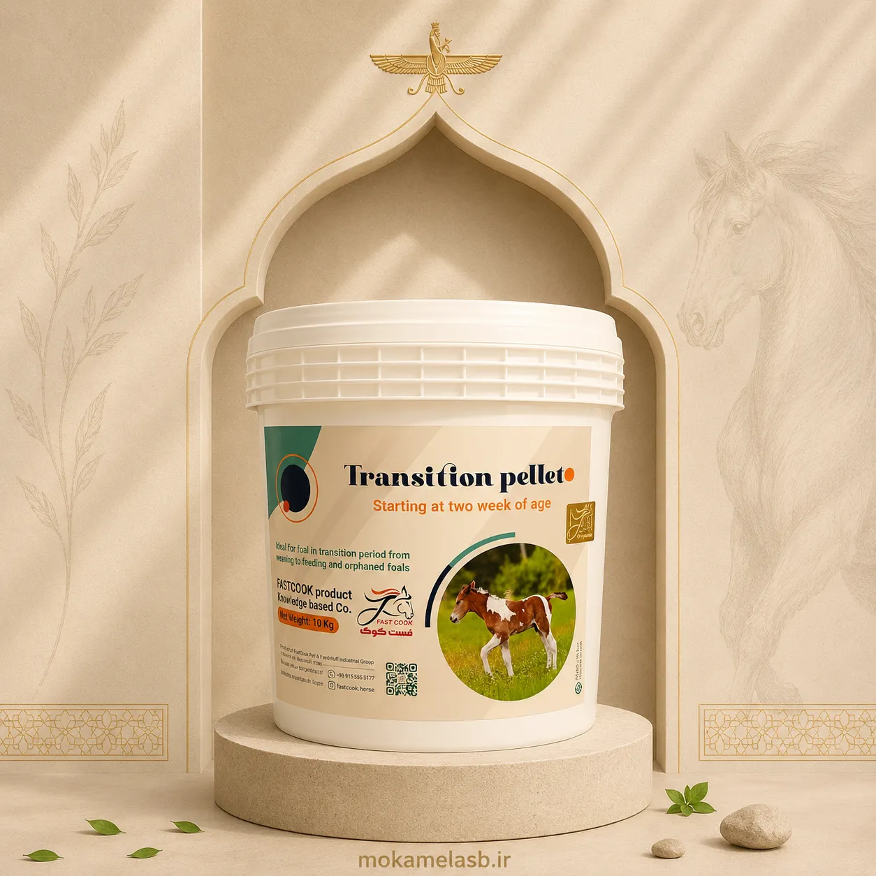 مکمل لبنیات کره اسب پلت ترنزیشن (Transition Pellet)