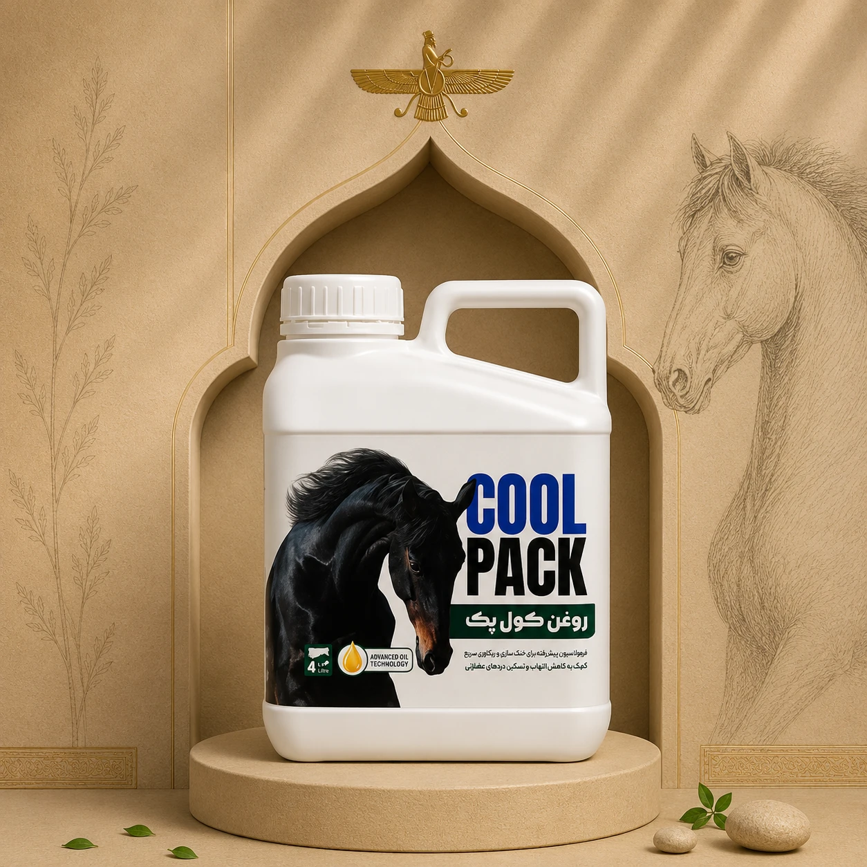 روغن ارگانیک کول پک | cool pack